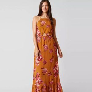 Daytrip Floral Maxi Dress, size Small